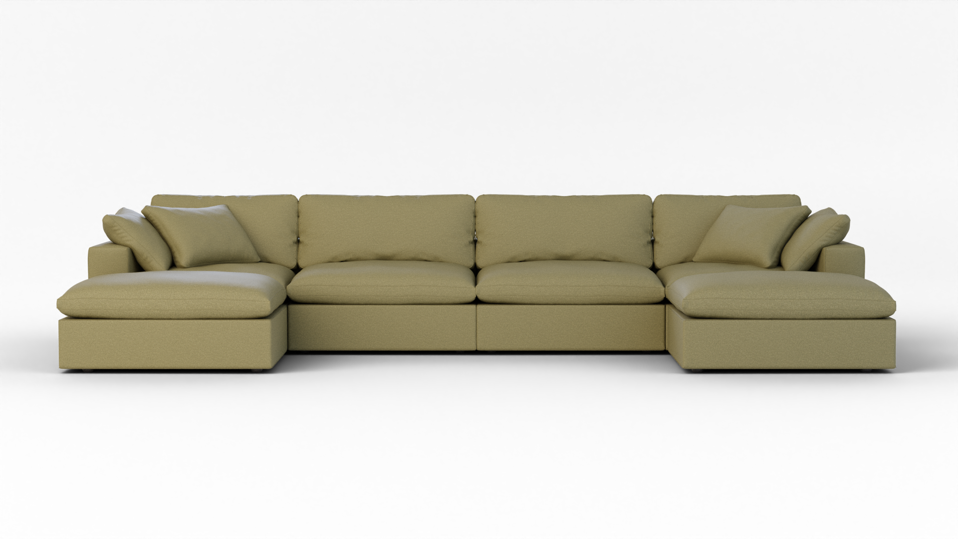 June Modular 4 Piece U-Shape placeholder